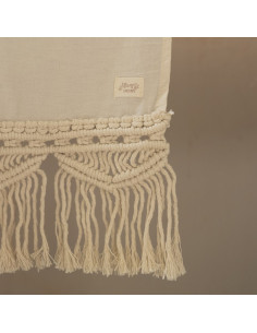 Camino de Mesa  Macramé  3 Puntas 2