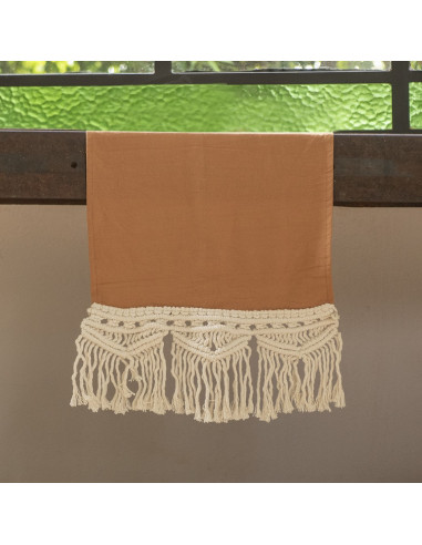 Camino de Mesa  Macramé  3 Puntas