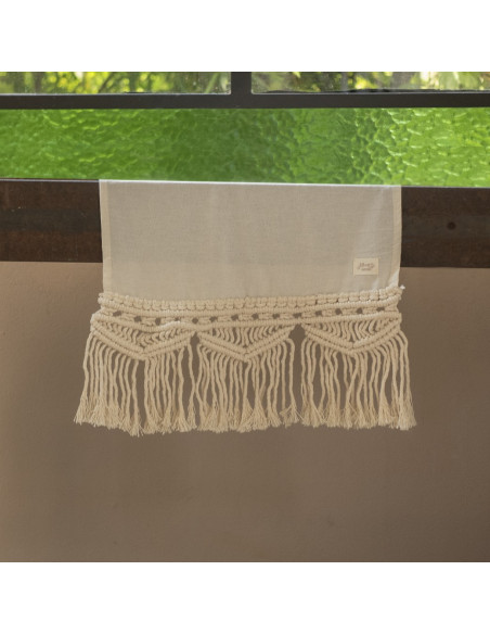 Camino de Mesa  Macramé  3 Puntas