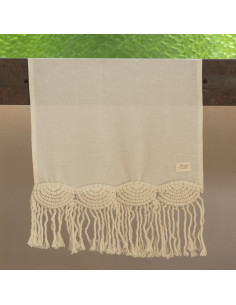 Camino de Mesa  Macramé  Rainbow