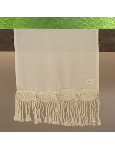 Camino de Mesa  Macramé  Rainbow