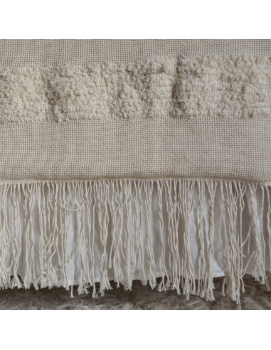 Pie de Cama - Artisan Puntas Telar +  Funda