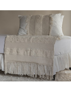 Pie de Cama - Artisan Puntas Telar +  Funda 2