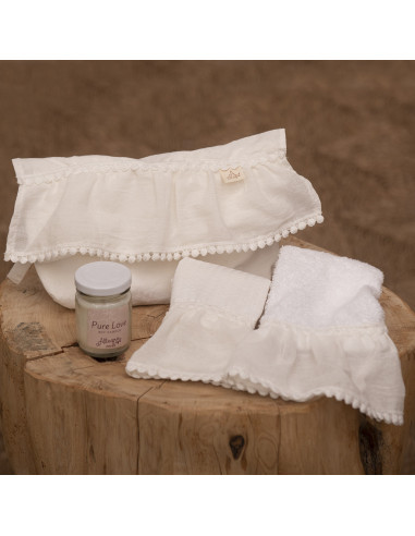 Towel Delux: 2 toallas + Vela +Sobre