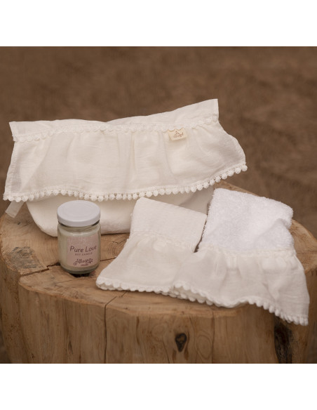 Towel Delux: 2 toallas + Vela +Sobre