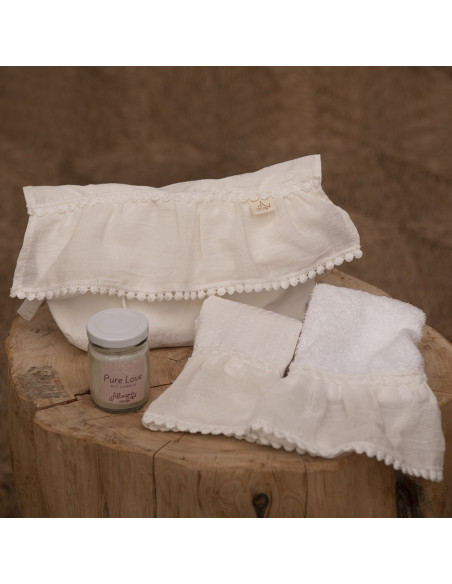 Towel Delux: 2 toallas + Vela +Sobre