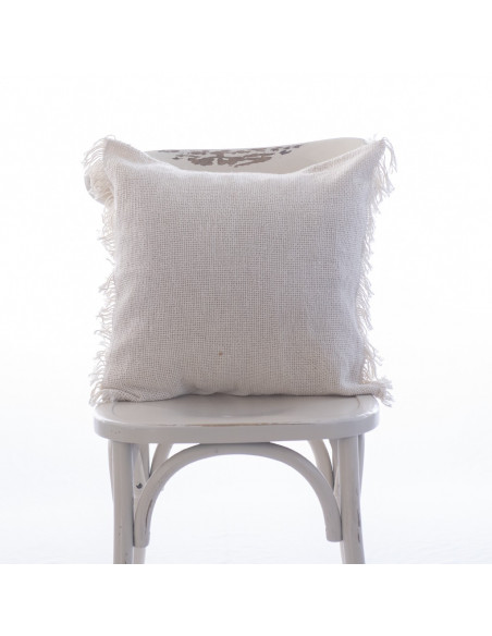 Almohadón Telar Simple Natural - Handmade