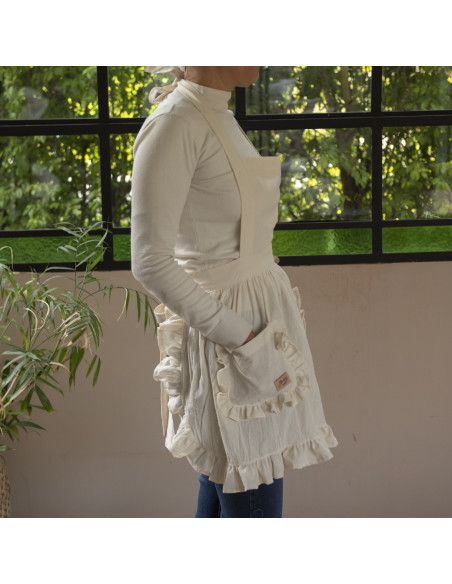 Delantal Volados + Bolsito