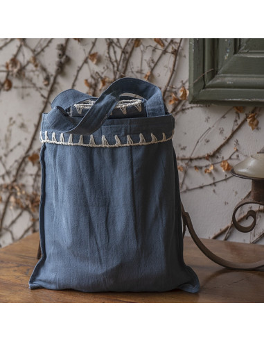 Set Artisan Crochet: Mantel + 6 Servilletas + Bolsita