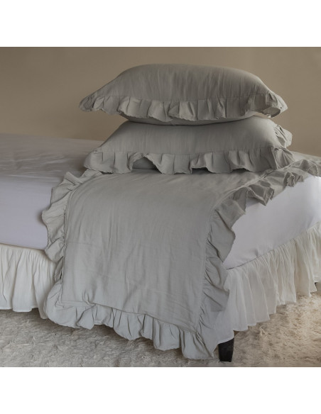 Pie de Cama - MICAELA con Relleno + Funda - Tusor