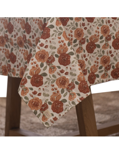 Mantel Peonia Orange