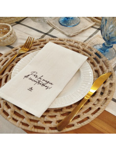 Servilletas Happy Holidays- FRASES - x 4 2