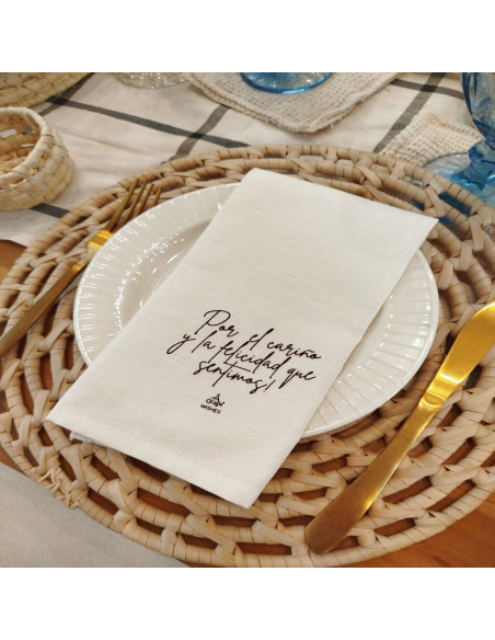 Servilletas Happy Holidays- FRASES - x 4