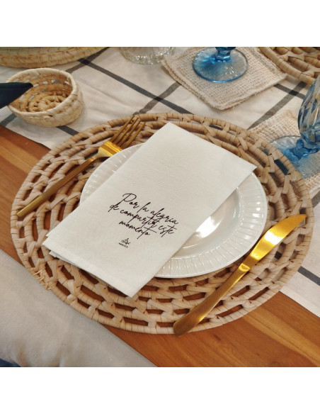 Servilletas Happy Holidays- FRASES - x 4