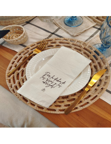 Servilletas Happy Holidays- FRASES - x 4