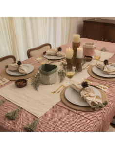 Servilletas Holidays Tusor Rayas