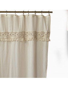 Cortina de Baño - Macrame Natural