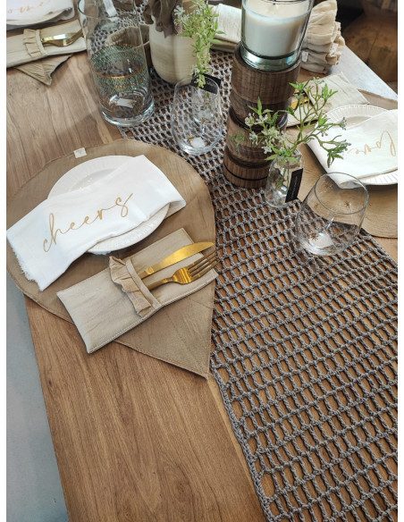 Camino de Mesa - Cuadros  Crochet Completo