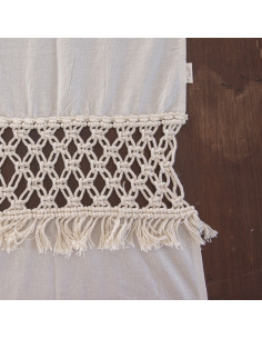 Camino de Mesa - Macramé Tasca + Entredos Tusor 2