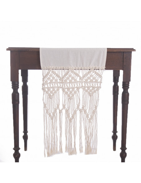 Camino de Mesa - Macramé Tasca