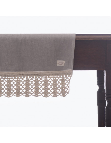 Camino de Mesa -  Red  Crochet Gasa