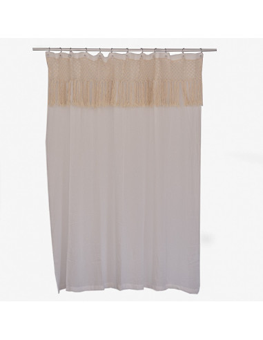 Cortina de Baño -  Cuadros Crochet