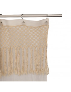 Cortina de Baño -  Cuadros Crochet