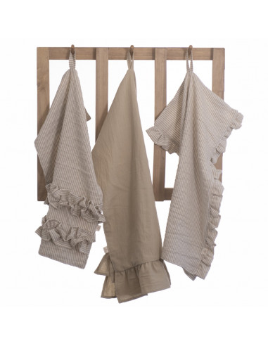 Combo  Paños de Cocina Fiore Gasa x 3