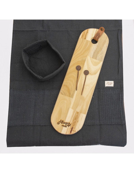 Set de Picada Delhi - Tusor/ Waffle + 2 Pinches