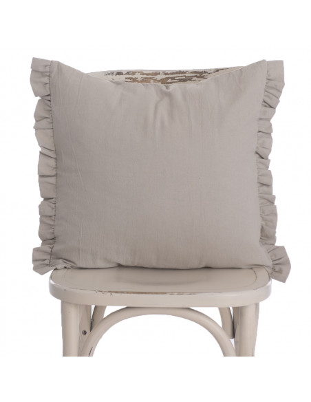 Combo Almohadones - FIORE LATERAL- Tusor Volados x 2