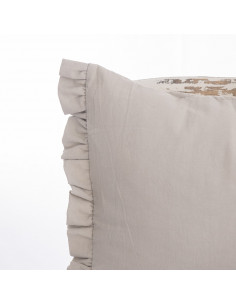 Combo Almohadones - FIORE LATERAL- Tusor Volados x 2