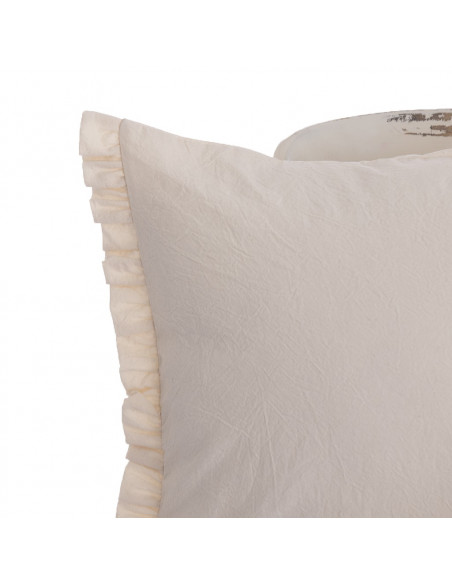 Combo Almohadones - FIORE LATERAL- Tusor Volados x 2