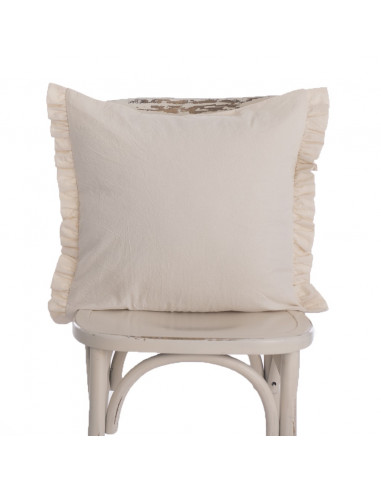 Combo Almohadones - FIORE LATERAL- Tusor Volados x 2