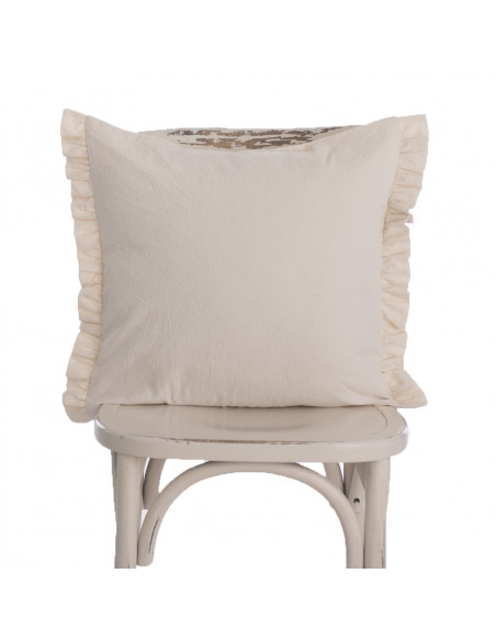 Combo Almohadones - FIORE LATERAL- Tusor Volados x 2