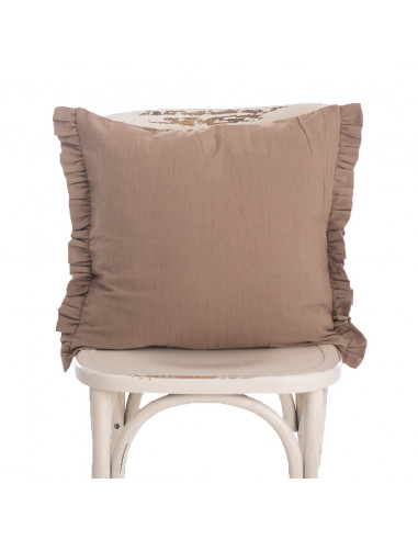 Combo Almohadones - FIORE LATERAL- Tusor Volados x 2