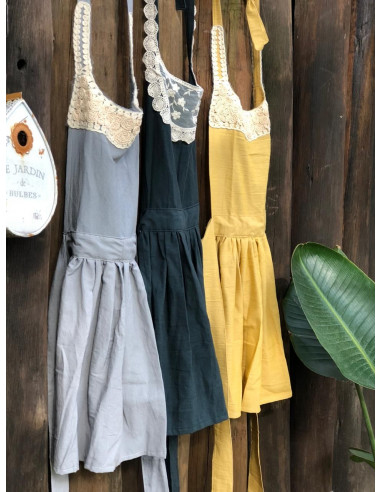 Delantal Guipiur - Tusor