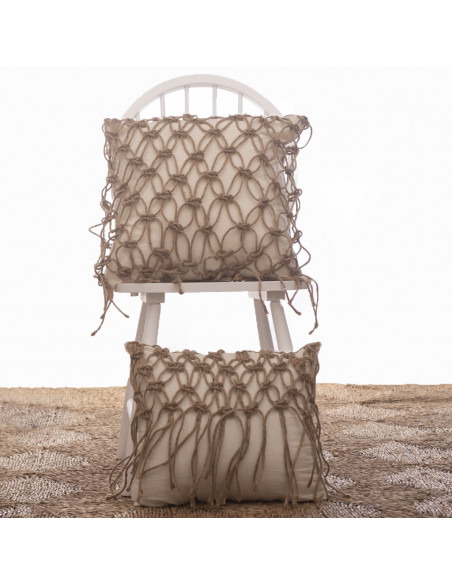 Combo Nudos Macramé  YUTE: 50 x 50 + 40 x 50