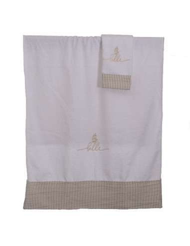 Set Toallón + Toalla  -  La vie Belle