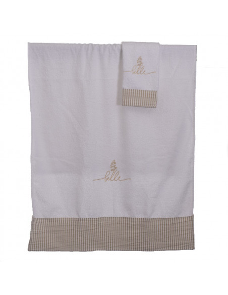 Set Toallón + Toalla  -  La vie Belle