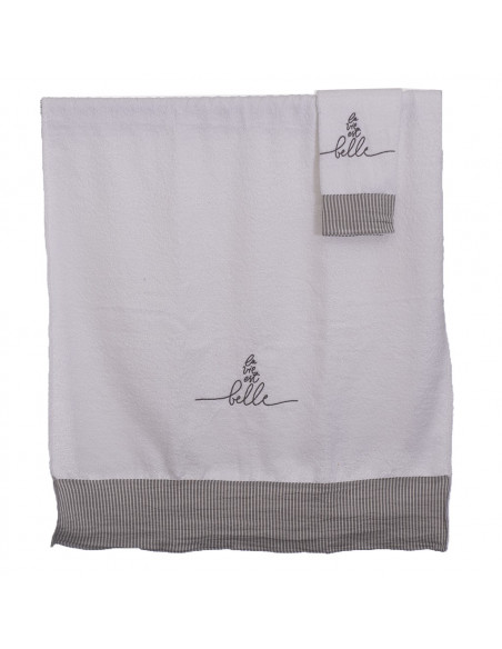 Set Toallón + Toalla  -  La vie Belle