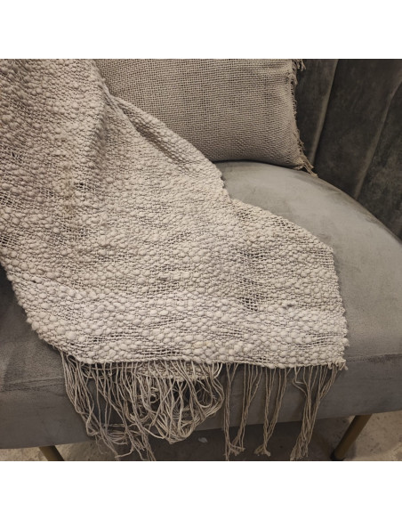 Manta Tejida Telar Flamé