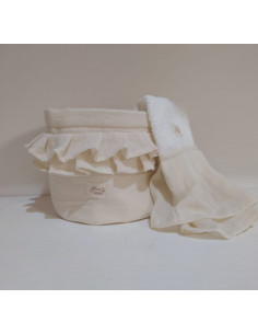 Contenedor  & Toalla de Mano - Volados