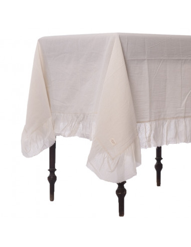 Mantel Camila  - Volados desflecados