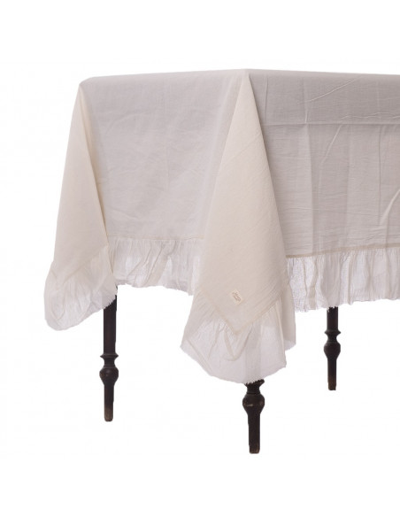 Mantel Camila  - Volados desflecados