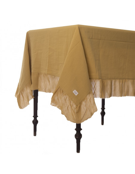 Mantel Camila  - Volados desflecados