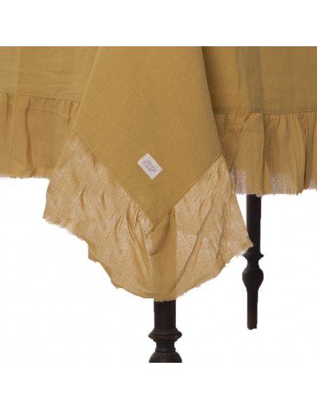 Mantel Camila  - Volados desflecados