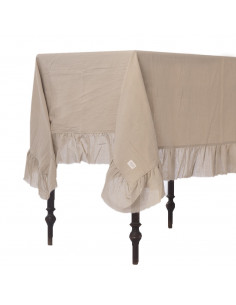 Mantel Camila  - Volados desflecados