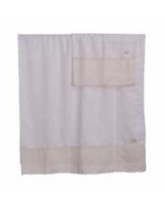 Set Toalla de Mano Volado y Guipiur x 2 2