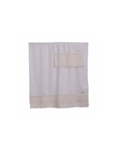 Set Toalla de Mano Volado y Guipiur x 2