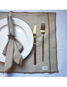 Servilletas Tusor XL Sarah  - Pack x 4 2